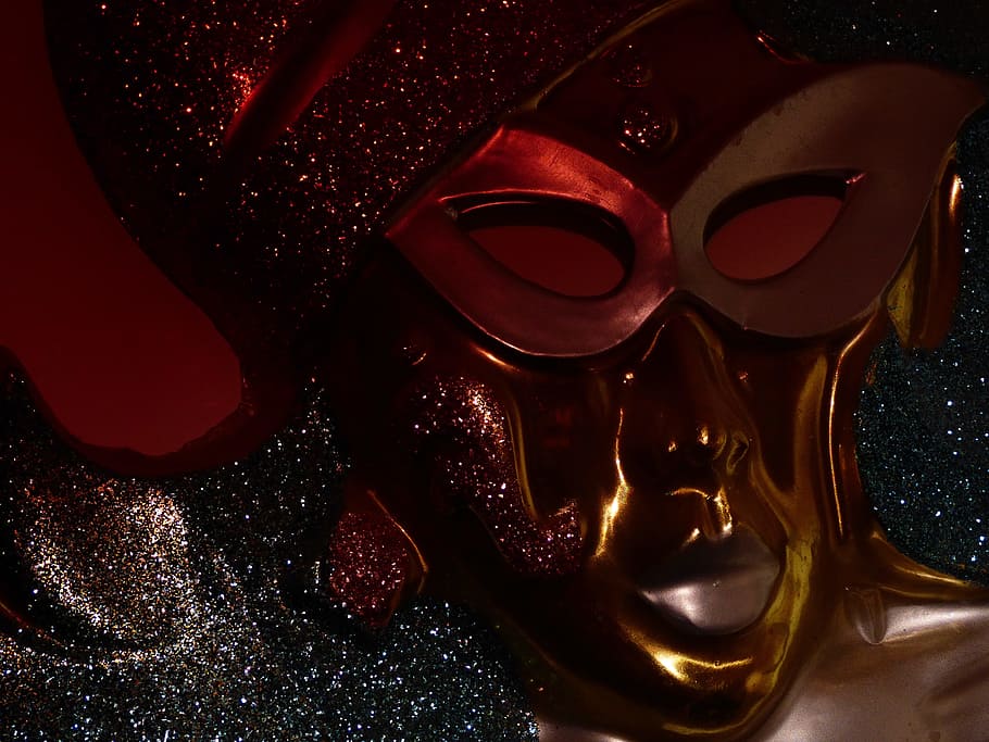 mask, face, decor, on, the wall, color, indoors, no people HD wallpaper