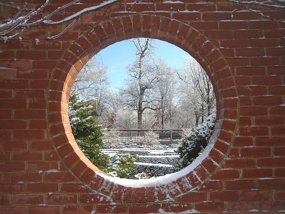 circle, landscape, ecology, shape, scenic, landscape design HD wallpaper