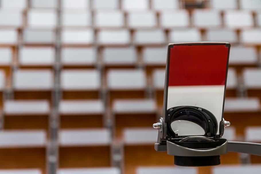 projector, mirror, room, lecture hall, assembly hall, audience HD wallpaper