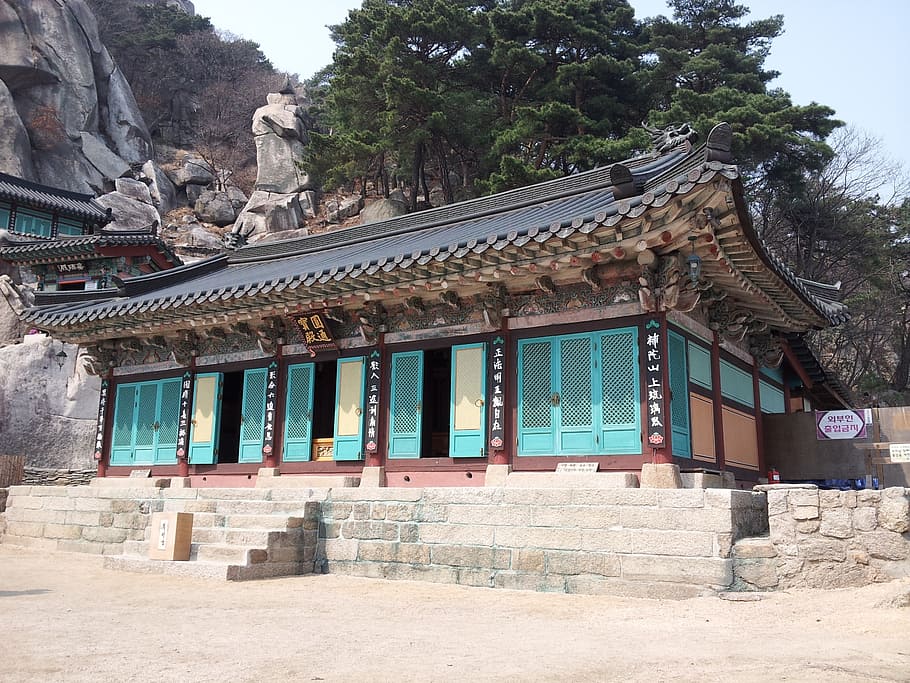 section, dobong, temple, architecture, built structure, building exterior HD wallpaper