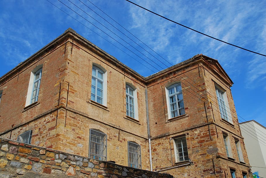 Chios, House, Architecture, sky, building, landmark, city, historic HD wallpaper