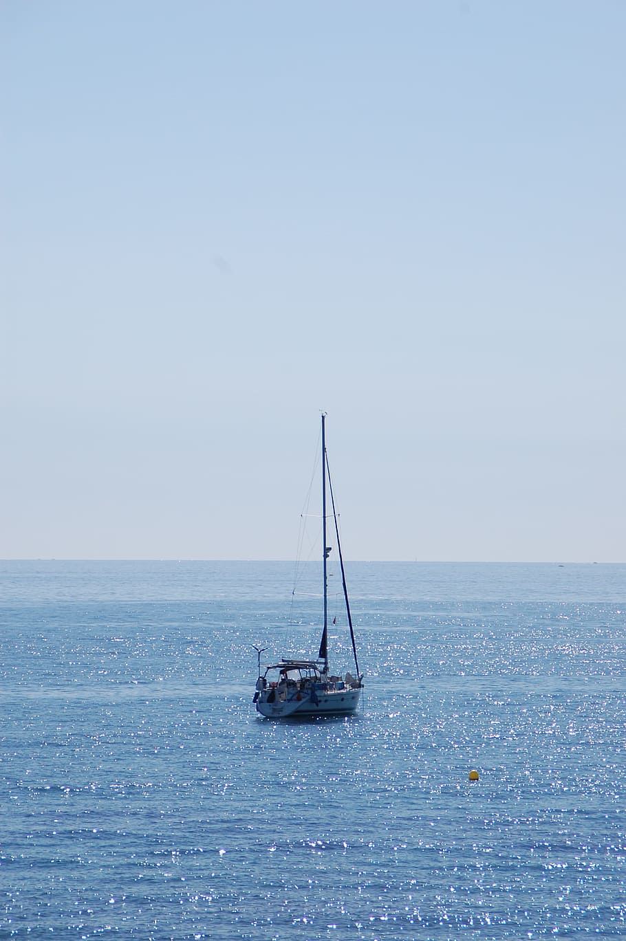 Boat, Sea, Horizon, Escape, horizon over water, nautical vessel, HD wallpaper