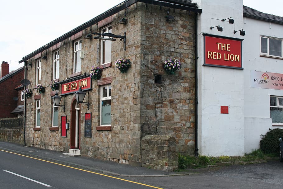 pub, local, beer, bar, ale, sign, communication, architecture HD wallpaper