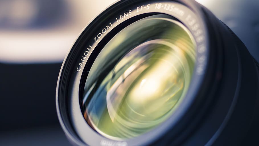 selective focus photography of black Canon telephoto lens, camera HD wallpaper
