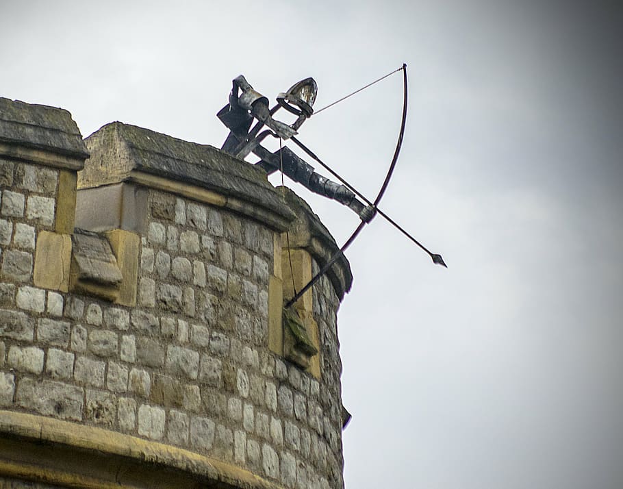 archer, turret, tower, wall, castle, architecture, old, stone HD wallpaper