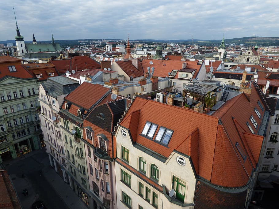 city, superstructure, landscape, building, kamienica, aerial HD wallpaper