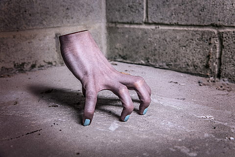 right hand photo, whimsical, objects, lazy, scary, strange, body HD wallpaper