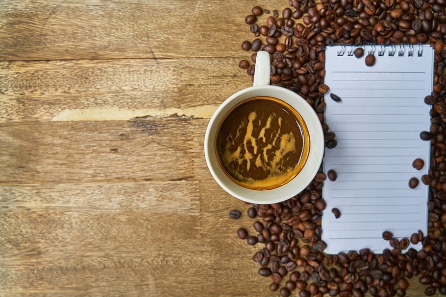 Coffee, Caffeine, Beverage, Cup, Wake, food photo, good morning HD wallpaper