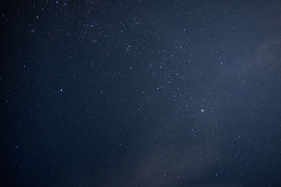 worm's eye view photography of night sky, night sky with stars HD wallpaper