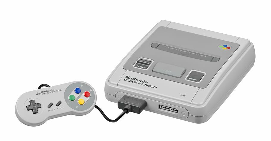 gray and white Nintendo console, video game console, play, toy HD wallpaper