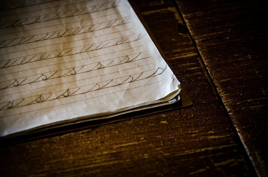 desk, exercise book, school, antique, punishment, detention HD wallpaper