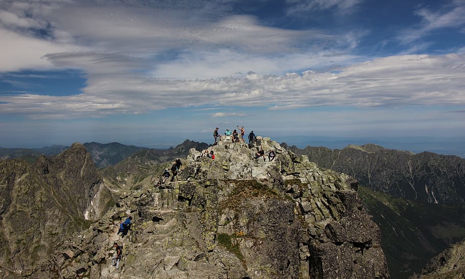 Tatras, Features, Slovakia, Mountain, rock, high tatras, nature HD wallpaper
