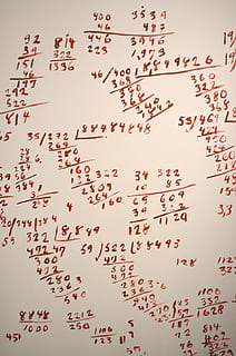 Mathematic solution on white paper, Count, Mathematics, School HD wallpaper