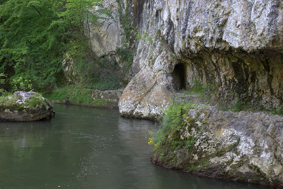 romania, river, riverbank, ancient road, path, trail, hiking HD wallpaper