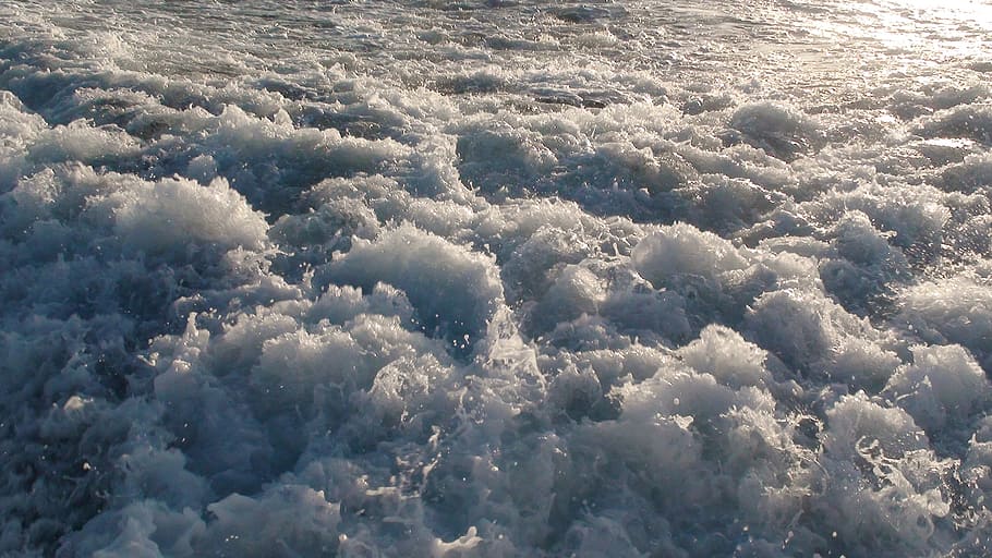 water, splash, bubbles, wave, splashing, wet, swirl, rippled HD wallpaper
