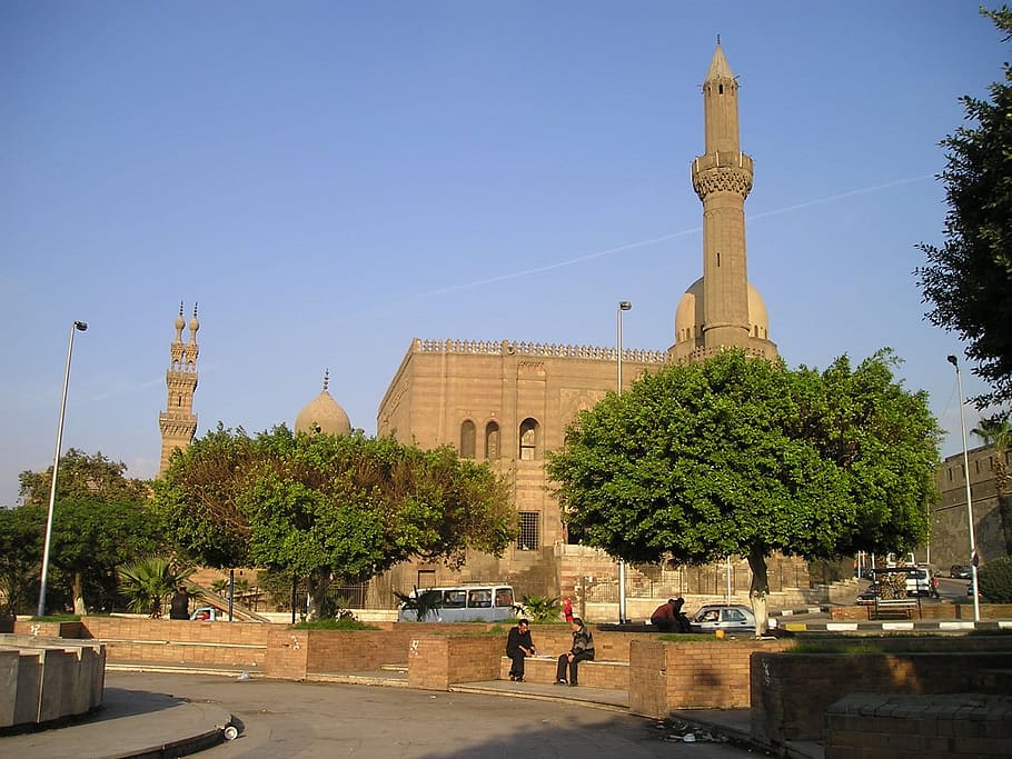 Mosque, Islam, Arabic, Cairo, Egypt, minaret, architecture, HD wallpaper