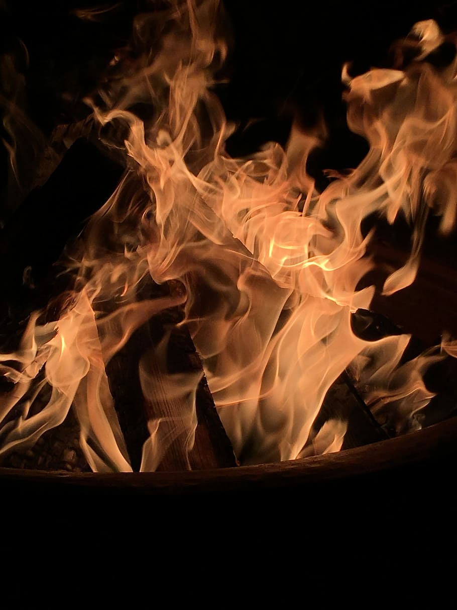 flame, smoke, dark, abstract, burn, shape, fire, burning, fire - natural phenomenon HD wallpaper