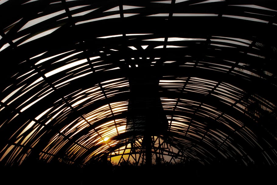 sunset, background image, abendstimmung, vacations, mood, architecture HD wallpaper