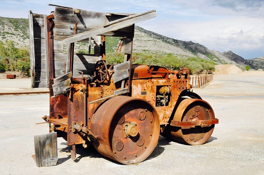 old, stainless, bill, roll, metal, industrial, industry, mine HD wallpaper