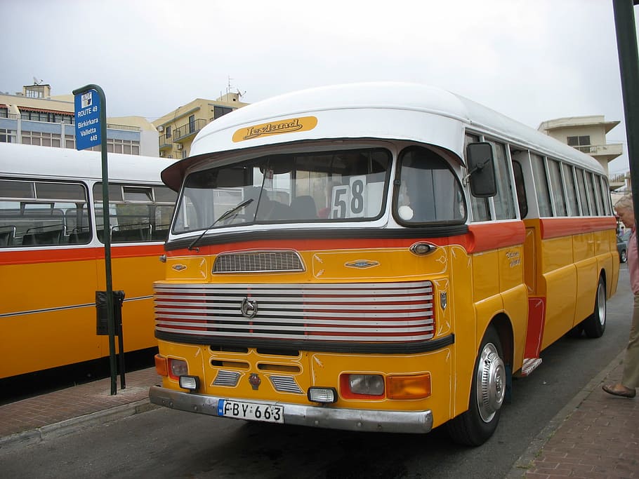bus, malta, vehicles, transportation, land Vehicle, travel HD wallpaper