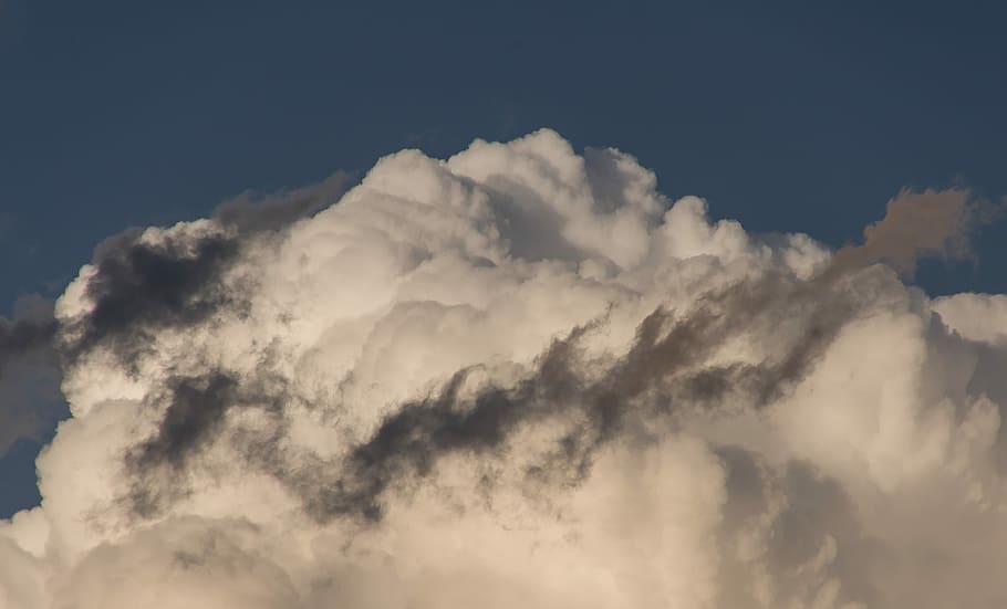 Cloud, White, Dramatic, grey, blue, shape, weather, sky, australia HD wallpaper