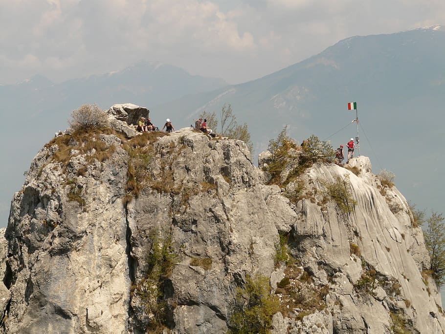 Summit, Mountain, Rock, Target, summit target, great, top, italy HD wallpaper