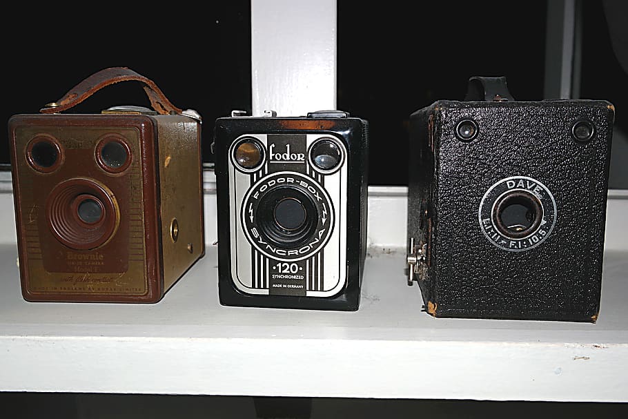 retro, camera, outdated, technology, retro styled, indoors HD wallpaper