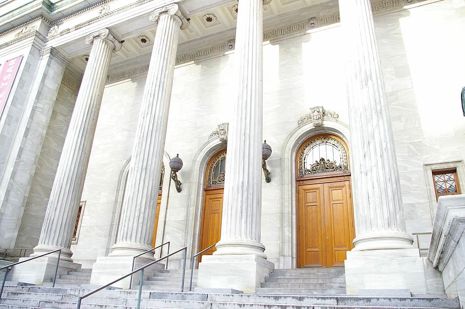Architecture, Columns, Building, architectural column, history HD wallpaper