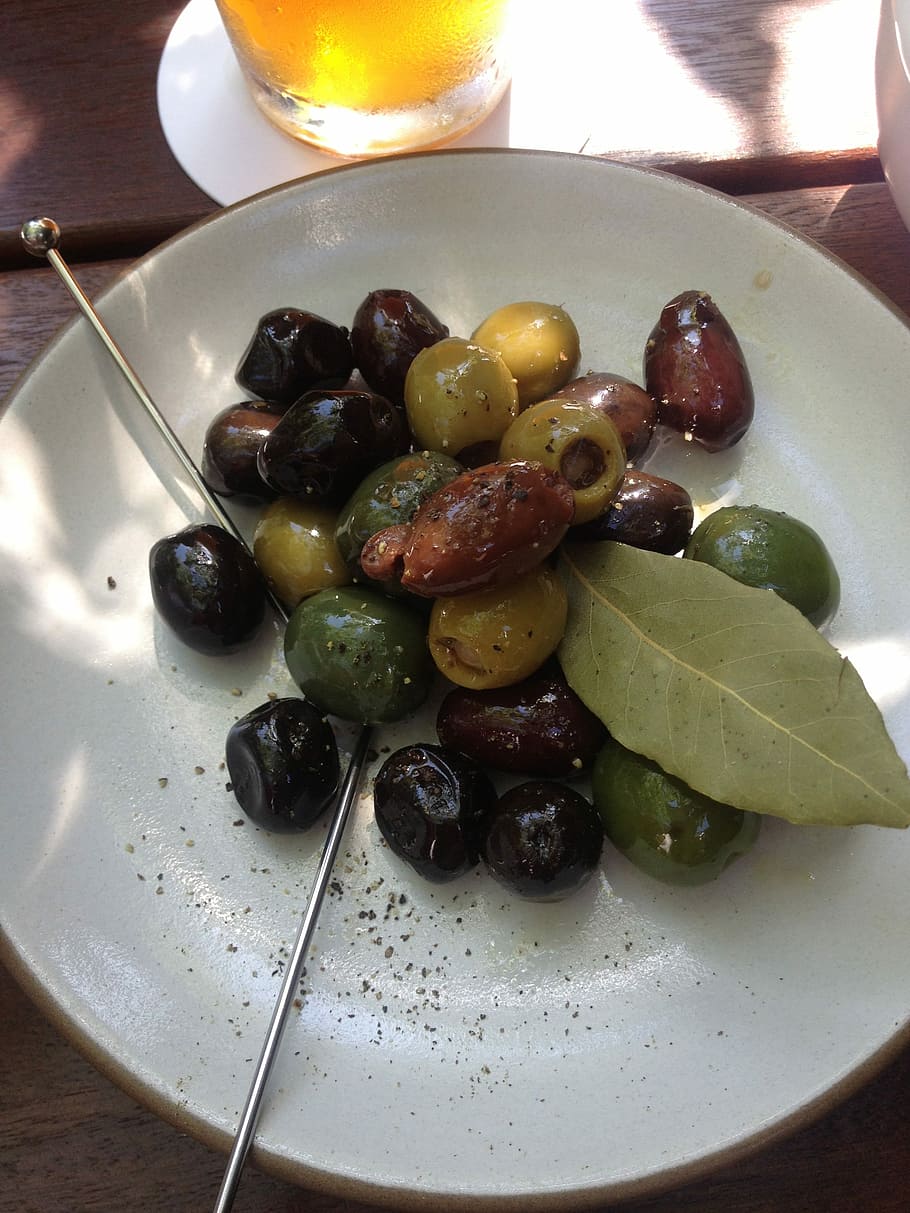 Appetizers, Olive, Cafe, food and drink, plate, tapas, no people HD wallpaper