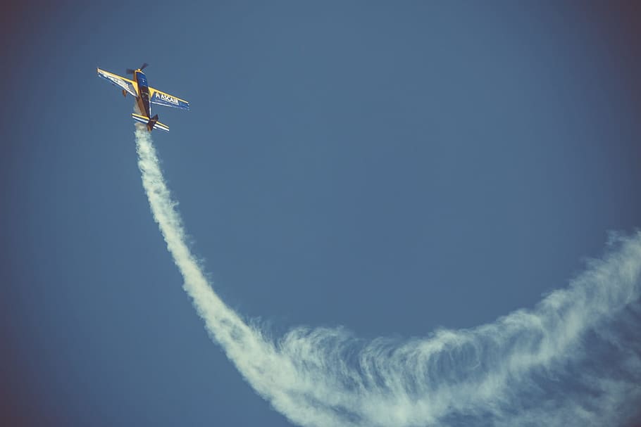 extra 300, aircraft, fly, flugshow, flight days soest 2017, HD wallpaper