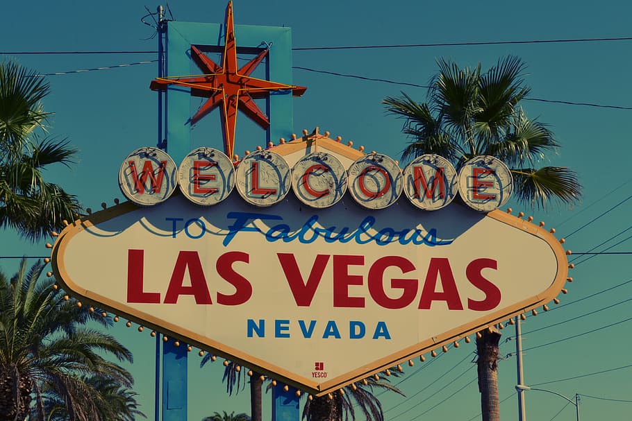 Welcome to Fabulous Las Vegas Nevada Signage, destination, landmark, HD wallpaper