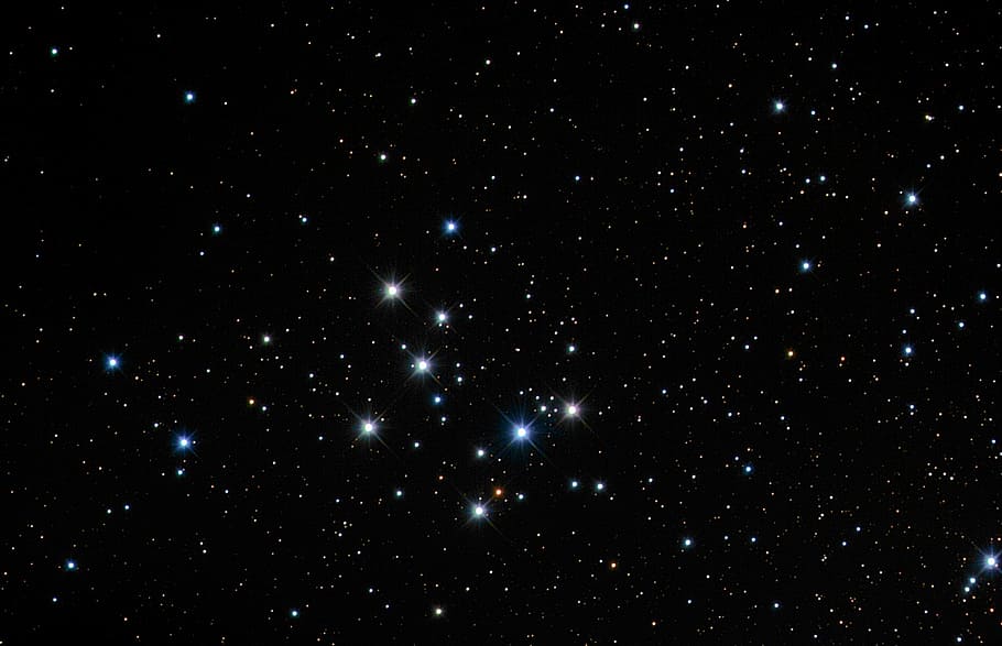 stars digital wallpaper, the night sky, astronomical objects HD wallpaper