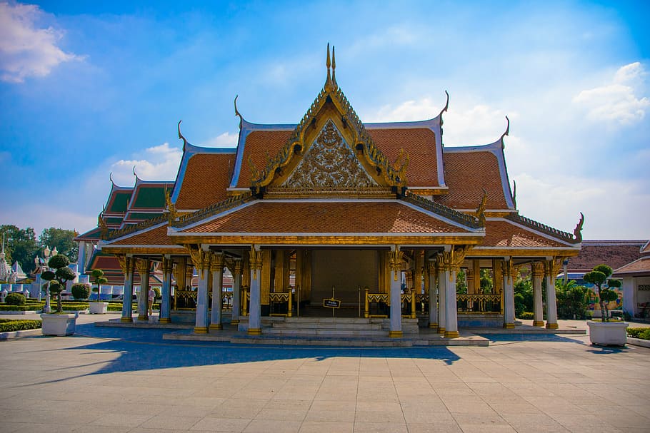 thailand, temple, budda, asia, buddhism, architecture, temple - Building HD wallpaper