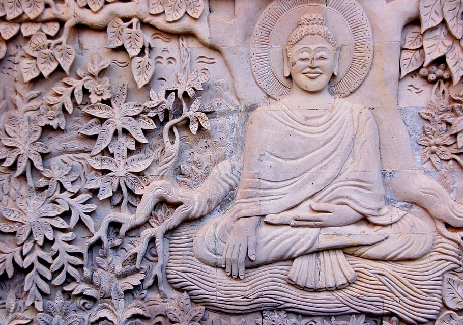 buddha, bali, temple, art and craft, representation, sculpture HD wallpaper