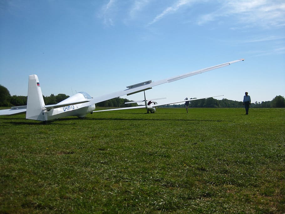gliding, flying, sky, sport, wing, dom, glide, air, wind, high HD wallpaper