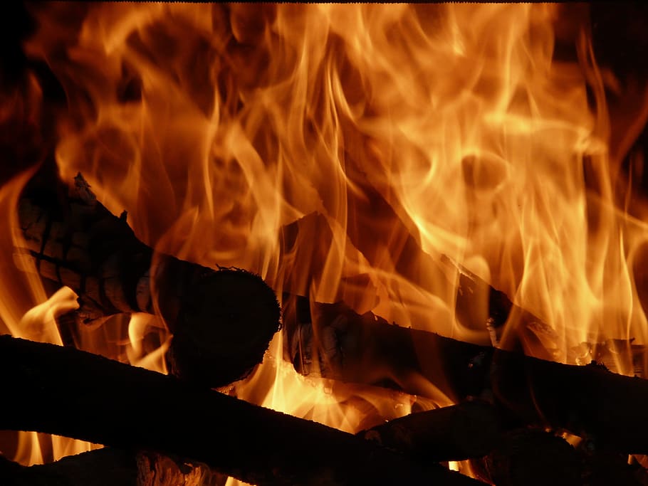 fire, heat, flame, embers, burn, oven, hell, hot, burning, fire - natural phenomenon HD wallpaper