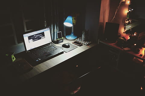 black and gray laptop computer #AutoHotkey #programmers #code #programming # laptop #ThinkPad #1080P #wallpaper #hdwallpaper #desktop