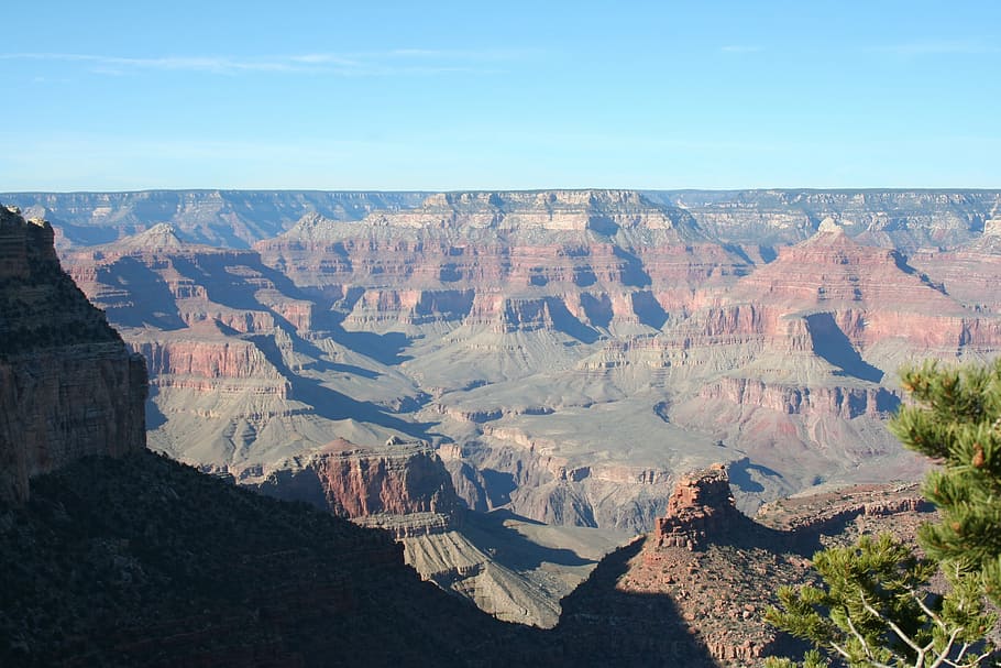 canyon, grand, park, arizona, nature, travel, landscape, america, HD wallpaper