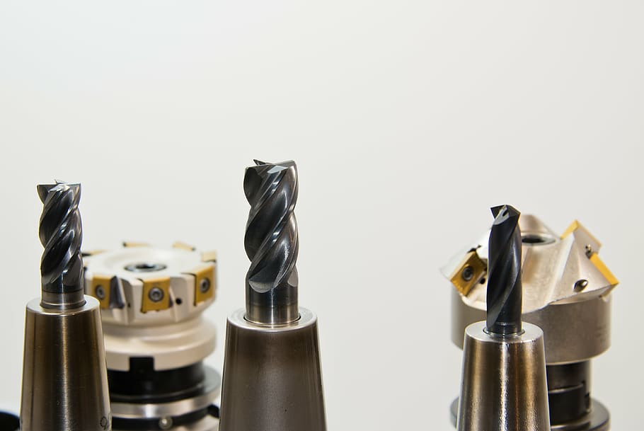 drill, milling, milling machine, drilling, tool, metal, metalworking HD wallpaper