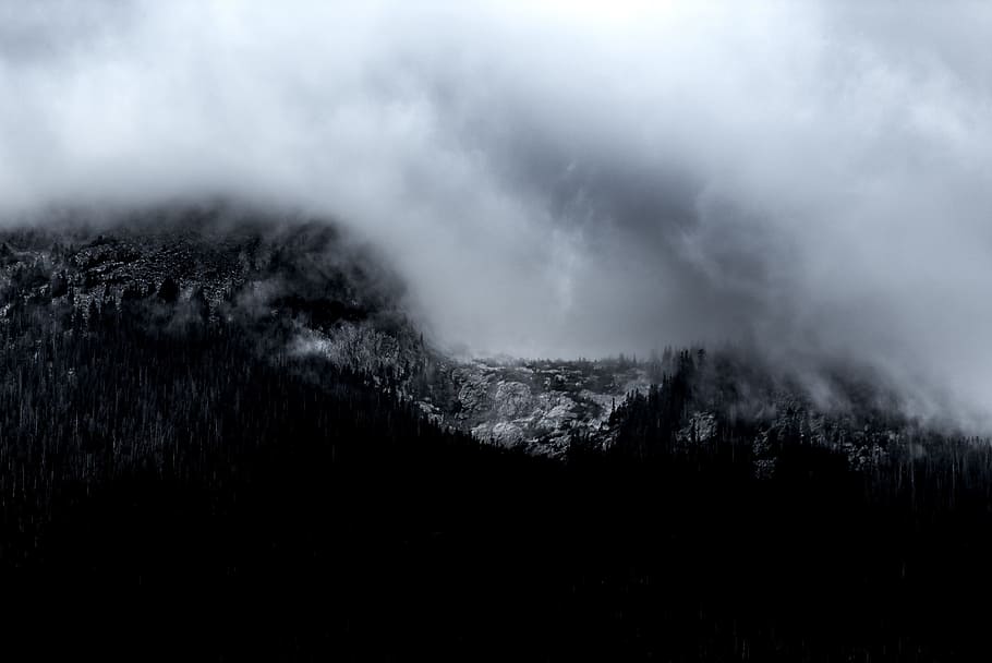 nature, landscape, mountain, clouds, sky, travel, adventure HD wallpaper