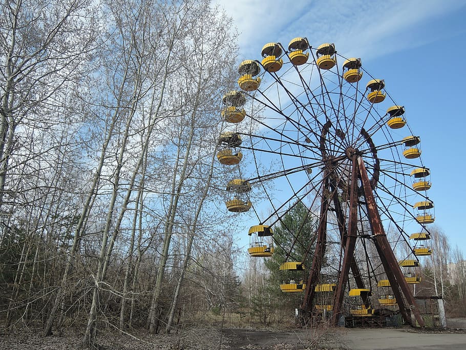 chernobyl, disaster, nuclear, abandoned, ukraine, zone, accident, HD wallpaper