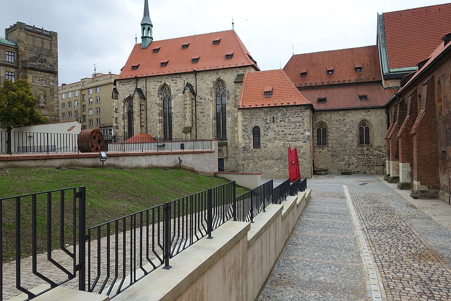 monastery, gothic, architecture, medieval, europe, church, historic HD wallpaper