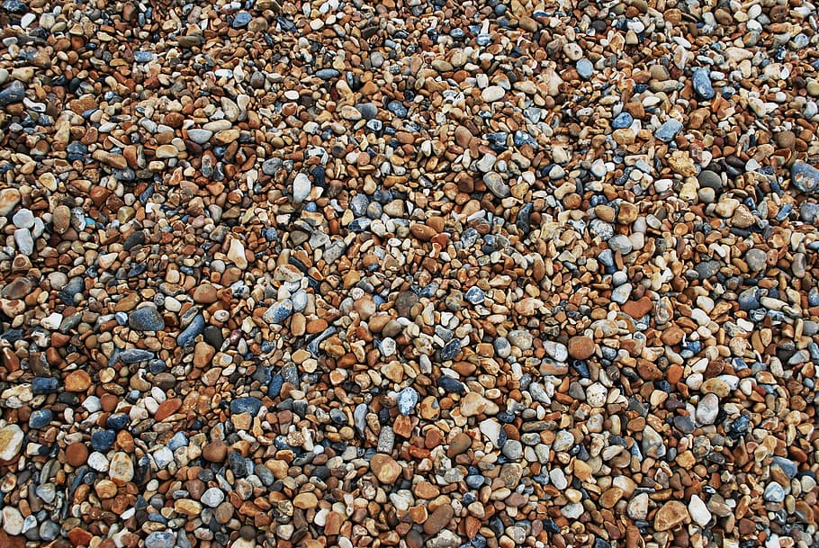 assorted stones, texture, rocks, brighton, uk, gravel, floor HD wallpaper