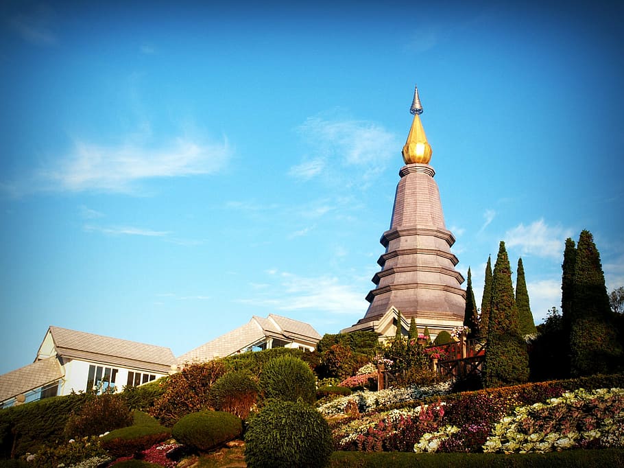 park, doi, inthanon, wallpaper, thailand, chiangmai, tower HD wallpaper