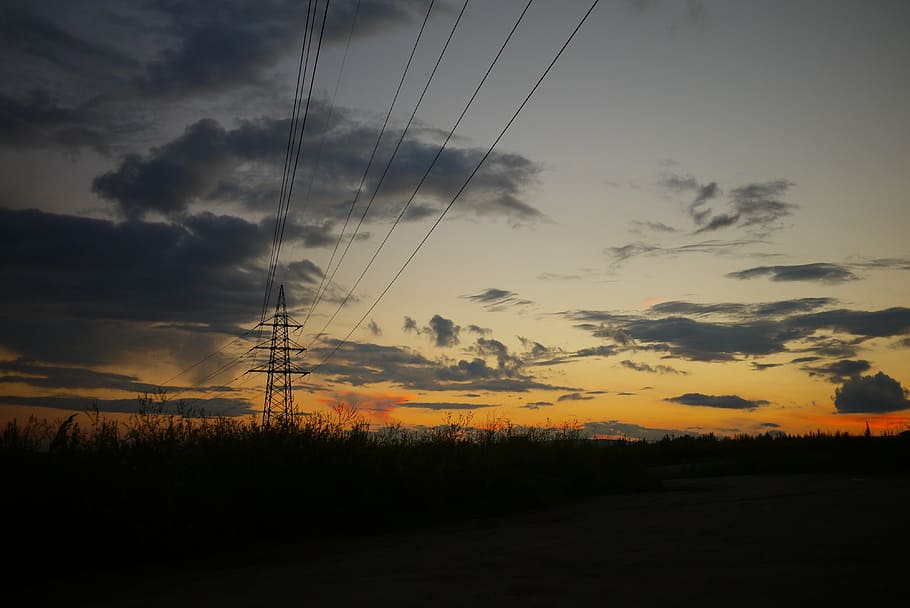 night view, cloud, glow, atmosphere, sky, in the evening, hope