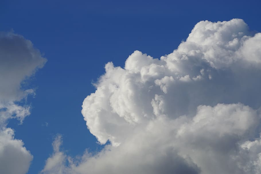 clouds, sky, blue, clouds form, nature, weather, day, air, backgrounds HD wallpaper