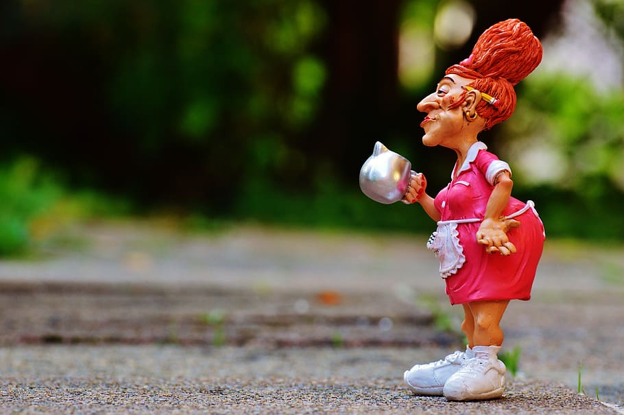 operation, waitress, funny, figure, control, decoration, childhood HD wallpaper