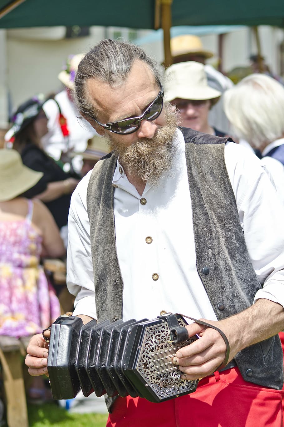 morris, men, dancer, music, accordian, man, board, entertainment HD wallpaper