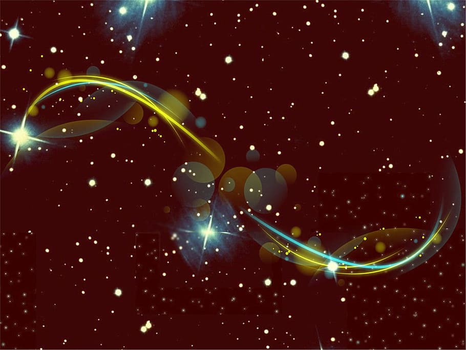 photography of stars at night, background, image, abstract HD wallpaper