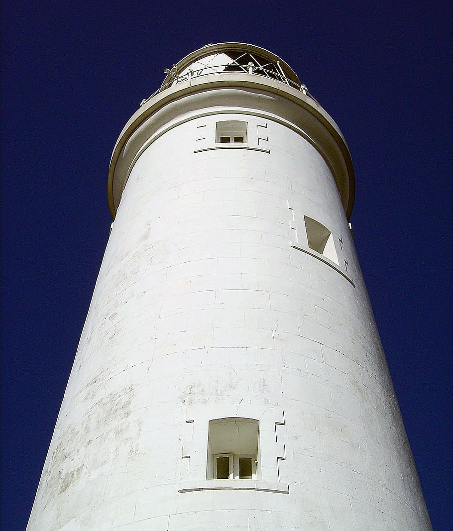 lighthouse, north, east, coast, sea, sky, coastal, landscape HD wallpaper